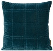 DEKORAČNÁ OBLIEČKA NA VANKÚŠ KRISTIN2 45X45 CM NÁMORNÍCKA MODRÁ