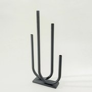 Kovový svietnik Sculptura 30x9x69 cm