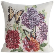 GOBELÍNOVÁ DEKORAČNÁ OBLIEČKA NA VANKÚŠ SPRING1 45X45 CM KVETY