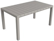 Plastový stôl DAVIDE , sivý