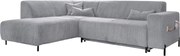 XXXLutz ROHOVÁ SEDAČKA, textil, svetlosivá MID.YOU - Sedačky - 001454003112