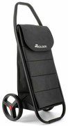 Rolser Nákupná taška na kolieskach Com Polar 8 Black Tube, čierna