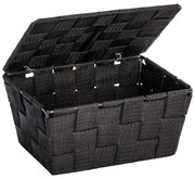 Čierny košík s vekom Wenko Adria