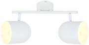 Candellux Biele stropné svietidlo Azuro pre žiarovku 2x E27 92-63250