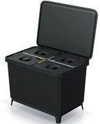 Odpadkový kôš na triedený odpad NKS60W4 40 l - čierna