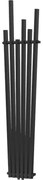 Mexen Omaha, vykurovacie teleso 1800 x 420 mm, 655 W, čierna, W208-1800-420-00-70