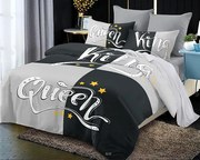 Obliečky KING and QUEEN A Bavlna 220x200 cm 6-dielna súprava