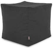 Plyšová taburetka Sivá