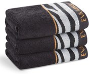 BAVLNENÝ UTERÁK EVA MINGE22 30X50 CM ČIERNA