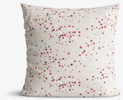 Goldea dekoračná obliečka na vankúš valencia - hviezdičky na režnej 40 x 40 cm