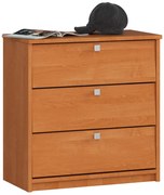 3 krídlový botník MINI 60 cm, olcha