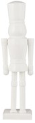 Ib Laursen Drevená soška Nutcracker Rounded Feet White 30 cm