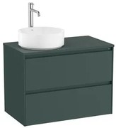 Kúpeľňová skrinka pod umývadlo Roca ONA 79,4x58,3x45,7 cm zelená mat ONADESK802ZZML