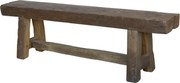 Lavice Grimaud z recyklovaného hnědého dřeva Nature – 150*26*45 cm