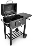 MODERNHOME Záhradný gril s krytom a teplomerom SI-64051S