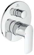 Vaňová podomietková batéria v lesklo striebornej farbe Connect Air – Ideal Standard