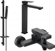 Mexen Uno DQ77 vaňová súprava, čierna - 71413DQ77-70