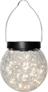 Závesný solárny lampáš GLORY 13 cm