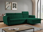 Rohová sedačka Potazuro Mini (zelená) (s úl. priestorom) (p)