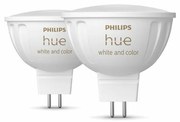 Philips Hue 8719514491649 žiarovka LED WACA Bluetooth GU5.3 MR16, 2 ks