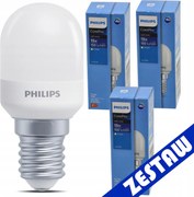 SADA 3x LED žiarovka E14 1,7W 150lm T25 2700K - tepla biela