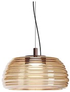 Redo 01-4542 - LED stmievateľný luster na lane ONDULA LED/16W/230V béžová/dymová