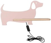 Candellux Nástenné svietidlo policové 5W, ružový pes - s napájacím káblom 21-01030