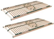 ECOMATRACE PEVNÝ LAMELOVÝ ROŠT PORTOFLEX 1+1 Rozmery 90x200