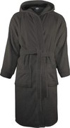 The One Towelling® Župan s kapucňou - Antracit | S/M