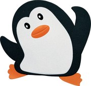 Detské protišmykové podložky v súprave 5 ks do vane 11x12 cm Pingy – Spirella