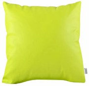 Vankúš limetkový ekokoža EMI, Vankúš 45x45 cm