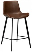 HYPE ČALÚNENÁ BAROVÁ STOLIČKA vintage cocoa/black