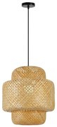 Immax 08267L - Luster na lanku HILO 1xE27/40W/230V pr. 38 cm bambus