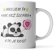 Sablio Hrnek Miluji tě víc než šlofíky - 200 ml - espresso