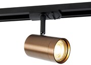 Moderný 1-fázový koľajnicový reflektor tmavý bronz - Iconic Jeana