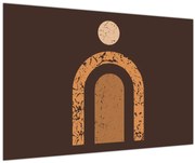 Obraz - Oranžové oblúky N⁰3 (90x60 cm)