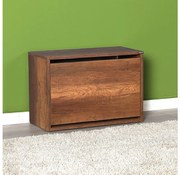 Skrinka na topánky OSLO 42x60 cm hnedá