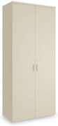 Vysoká skriňa SimpleOffice 80 x 40 x 180 cm, breza