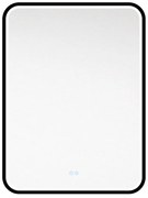 Mereo Mereo, Zrkadlo hranaté 60x80 cm, LED osvetlenie, MER-CN171