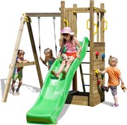 Marimex | Detské ihrisko Marimex Play Basic 004 + zelená šmykľavka | 11640190