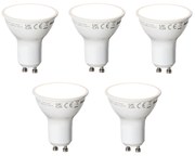 Sada 5 inteligentných LED žiaroviek GU10 biela 7W 700 lm 3000K
