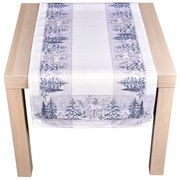 Forbyt Vianočný behúň Zimná nostalgia, 40 x 90 cm