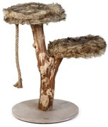 Dizajnové drevené škrabadlo a odpočívadlo pre mačky Storm