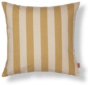 Ferm Living Vonkajšia obliečka na vankúš Strand Warm Yellow/Parchment 50 × 50 cm
