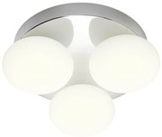 Redo 01-4306 - LED Kúpeľňové stropné svietidlo OVUM 3xLED/5W/230V IP44 chróm