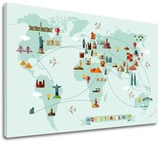Obraz na stenu MAPY_012 | rôzne rozmery