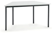 Stôl BORÅS TRAPETS, 1200x600x720 mm, laminát - biela, antracit