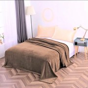 Hrejivá deka Homa vhodná pre alergikov hnedá