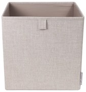 Béžový úložný box Bigso Box of Sweden Cube