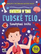 Samolepková knižka-svieti v tme Ľudské telo